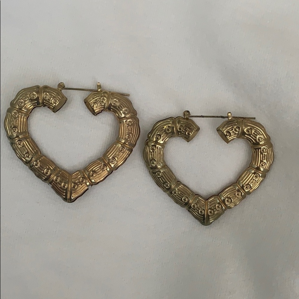 Heart earrings